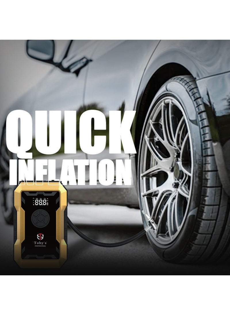 Toby's Toby's X21 1000mAH 2in1 Jump Starter & Air Pump for Roadside Emergencies | Modified for Cars & Motorbikes  - Image 4