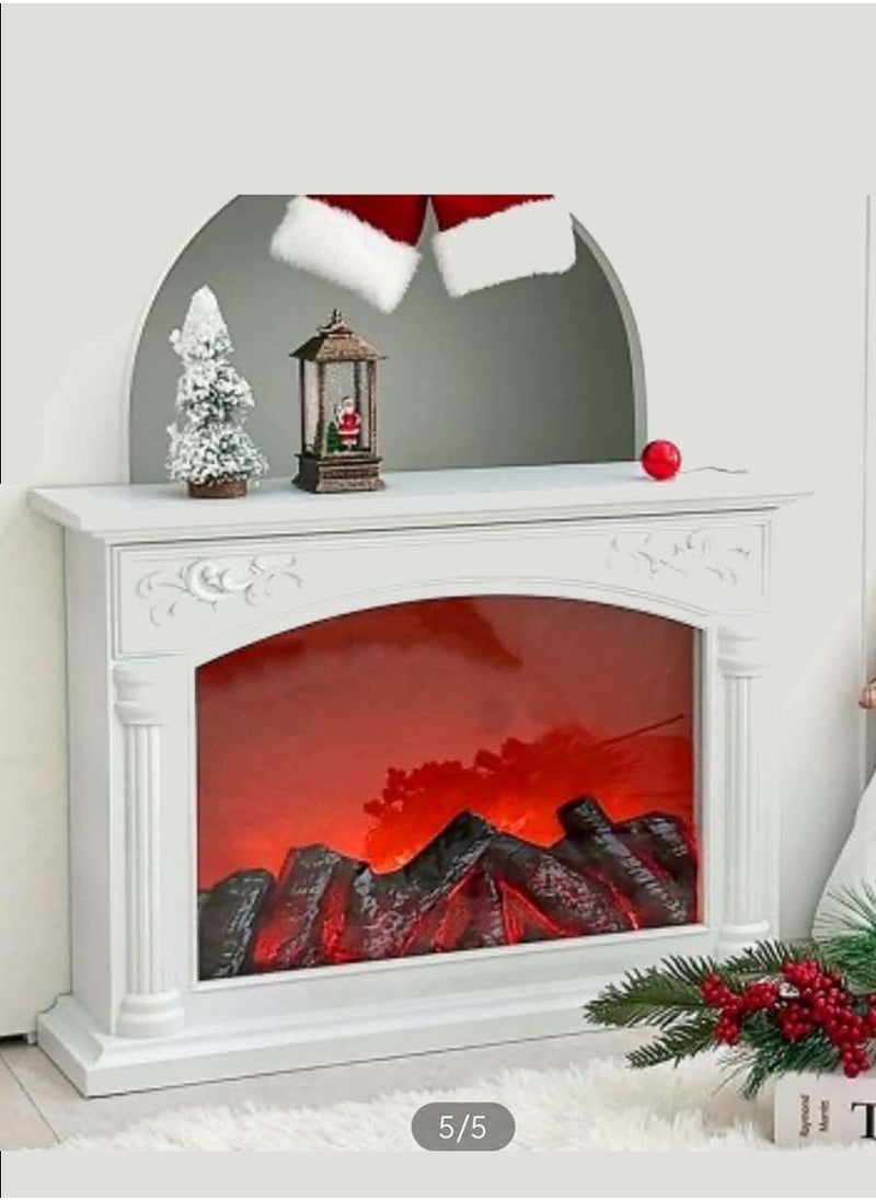 MARS Q Decorative LED Lamp in the Shape of a Fireplace 56×40 cm  - Image 3