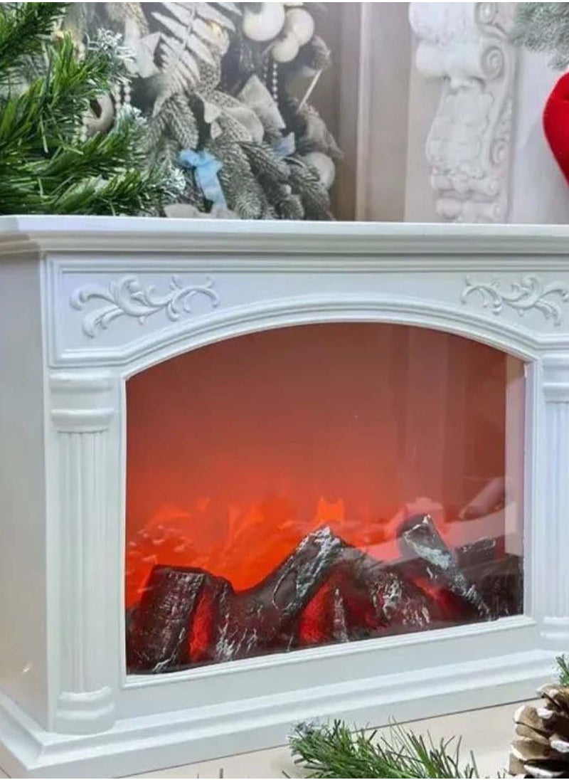 MARS Q Decorative LED Lamp in the Shape of a Fireplace 56×40 cm  - Image 4