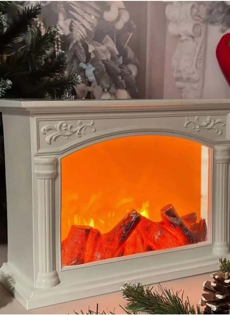 MARS Q Decorative LED Lamp in the Shape of a Fireplace 56×40 cm  - Image 5