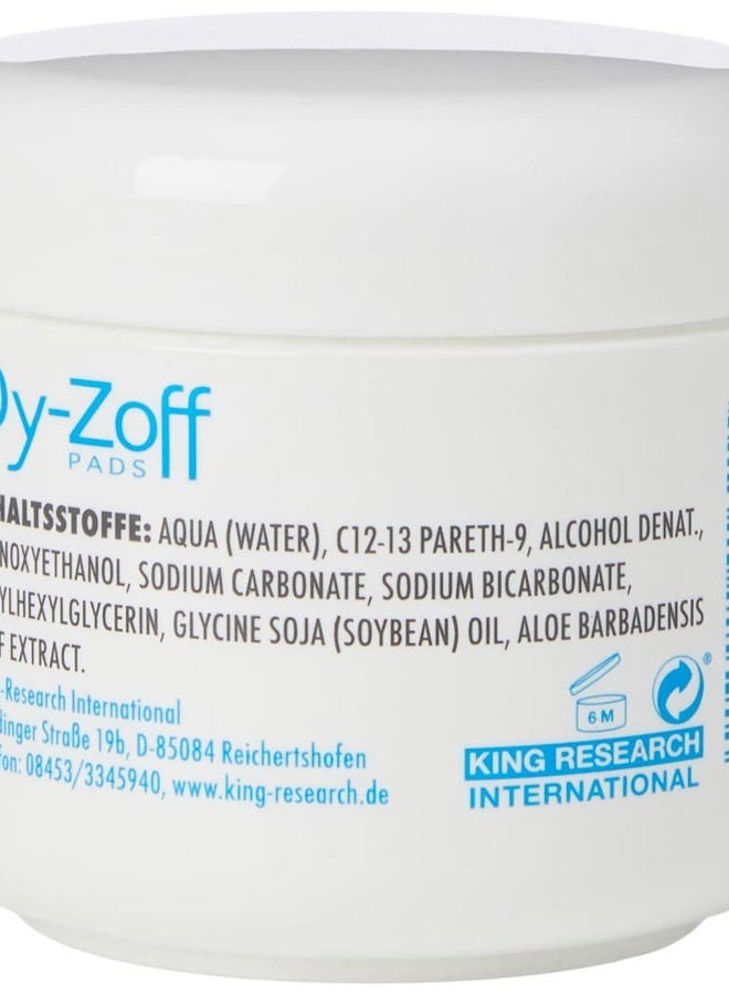 dy-zoff Barbicide King Dy-Zoff Hair Dye Stain Remover Pads - Tub of 80 - Image 2