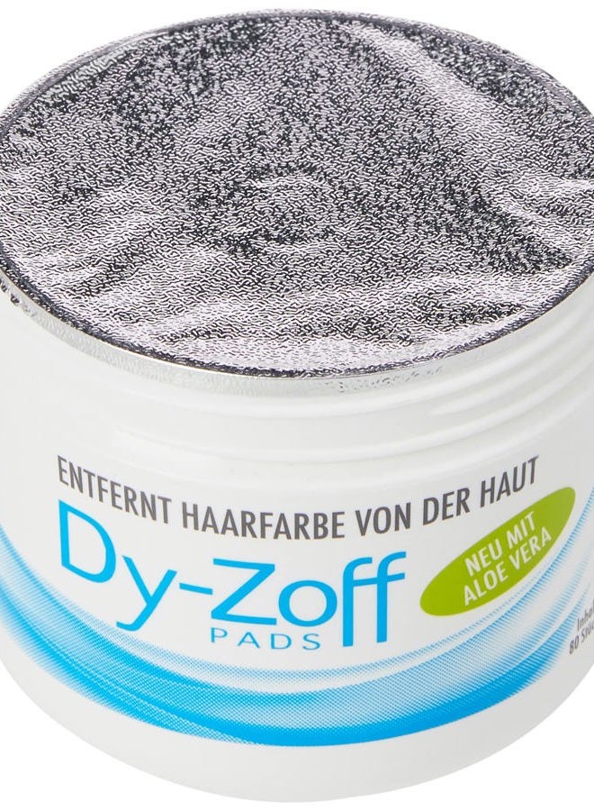 dy-zoff Barbicide King Dy-Zoff Hair Dye Stain Remover Pads - Tub of 80 - Image 3
