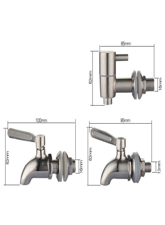 HAKIDZEL Stainless Steel Wine Barrel Faucet Easy Installation Maintenance for Home Bar Hotel Restaurant Use Resistant Design Valve - Image 5