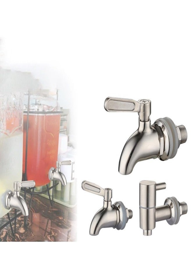 HAKIDZEL Stainless Steel Wine Barrel Faucet Easy Installation Maintenance for Home Bar Hotel Restaurant Use Resistant Design Valve - Image 4