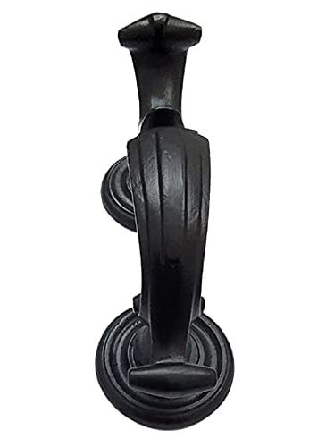 Adonai Hardware Adonai Hardware Ahisamach Black Antique Iron Door Knocker  - Image 3
