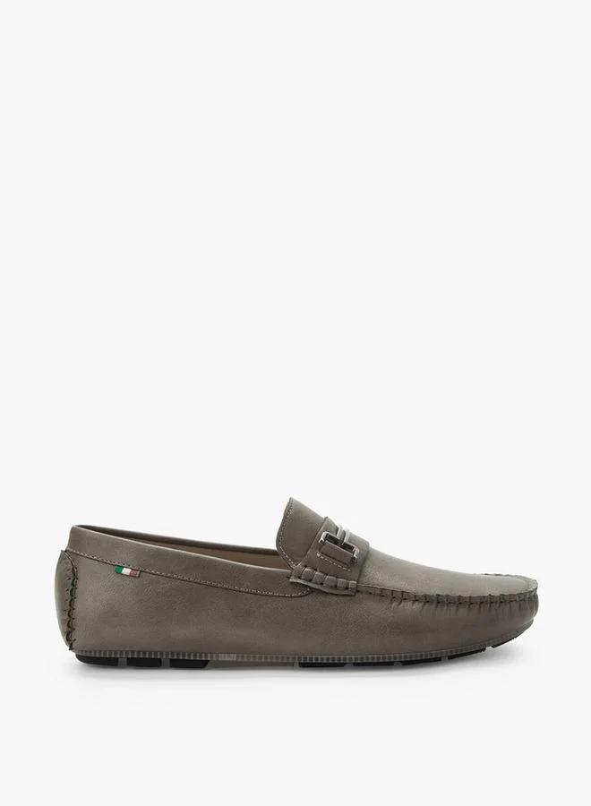 Renzo Ruganni GREY Men Slip-On Loafers for Men | Best Price UAE