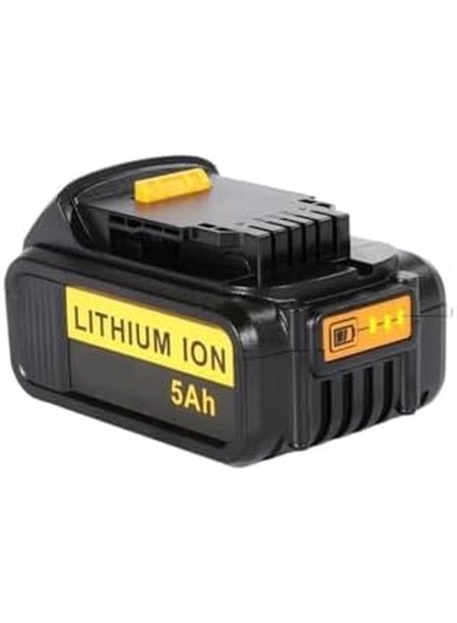 5000mAh 18V 20V Rechargeable Battery Compatible with DCB204 2 DCB206 Power Tools - Image 1