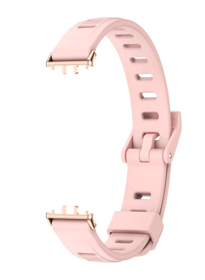 MIJOBS Strap Compatible with Samsung Galaxy Fit 3 SM-R390 Bands for Women Men, Silicone Sport Straps Replacement Wristband Accessories for Samsung Galaxy Fit3 - Image 2