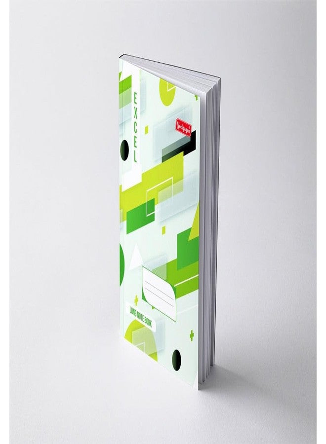 NEELGAGAN دفتر NEELGAGAN Excel، سجل (19.0 سم × 30.5 سم)، غلاف مقوى، عبوة من قطعتين - Image 3