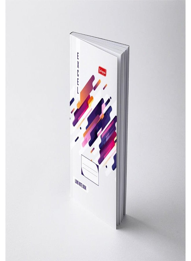 NEELGAGAN دفتر NEELGAGAN Excel، سجل (19.0 سم × 30.5 سم)، غلاف مقوى، عبوة من قطعتين - Image 1