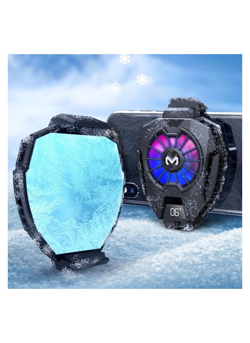 Memo MEMO DL-05 Mobile Phone Radiator Temperature Display Semiconductor Mobile Cooler For PUGB Gaming Universal Phone Cooler  - Image 2