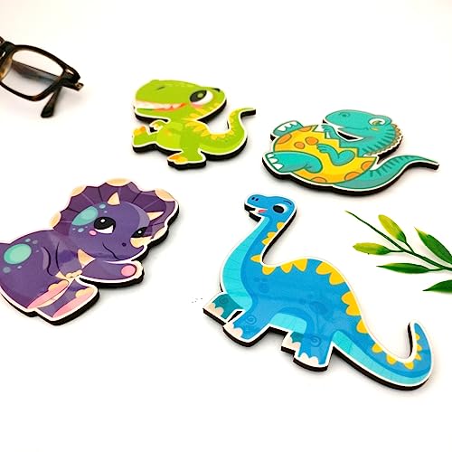 Yey Fridge Magnets Set for Home, Cafe, Kitchen & Office Decoration (Cute Dinosaur) - Image 5