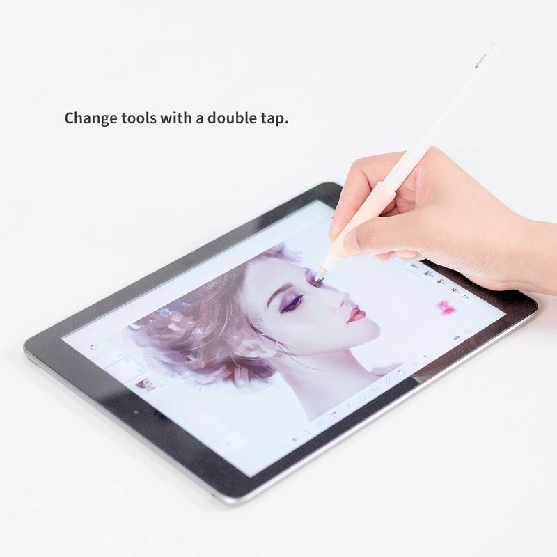 ELETIUO 3 Pack Pink iPencil Grips Case Cover Ergonomic Silicone Sleeve Holder Compatible with Apple Pencil 2nd Generation, iPad Pro 11 12.9 inch 2018 - Image 5