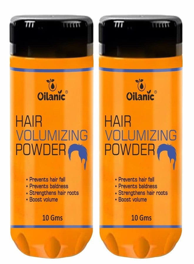 Oilanic Hair Volumizing Powder for Men and Women (Pack of 2, Each 10 grams)|Matte Finish and Oil Absorption Lightweight, Non-Sticky and Long-Lasting Hold Adds Texture & Hold for All Hair Types| - Image 2