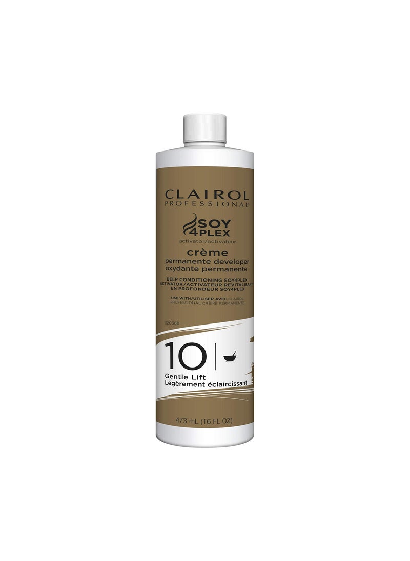 CLAIROL PROFESSIONAL - Clairol Professional Crme Permanente 10 volume Hair Developer 16 oz  Packaging May Vary - Image 1