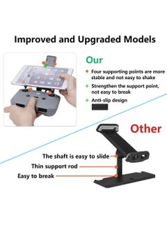 Y&D Tablet PC Expansion Bracket for DJI Mavic Mini 2 /Air 2S /Mavic 3 Drone Free Dismantle Remote Control Accessories 7-12 Inch Adjustable Clip Stand Mount Extender Phone  - Image 4