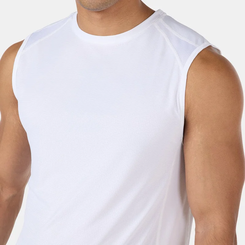 Sun and Sand Sports White Men's Active Tank Top for Men | Best Price UAE