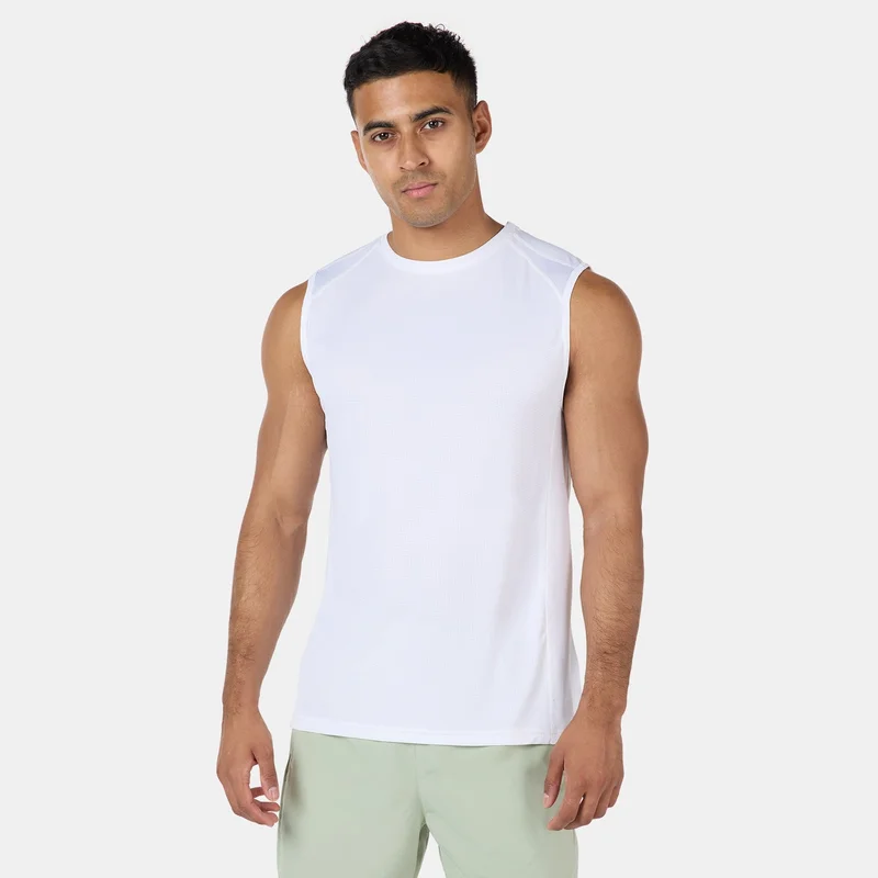 Sun and Sand Sports White Men's Active Tank Top for Men | Best Price UAE