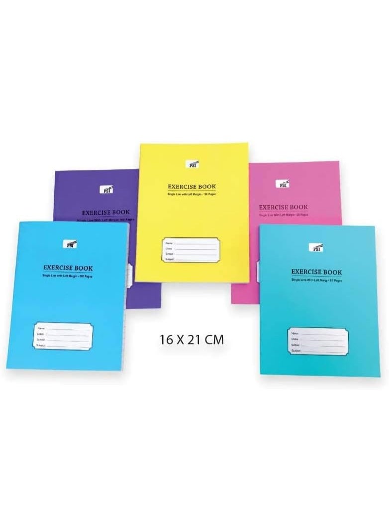 Psi Exercise Books - Single Line 120 P - (Pack of 12) - Image 1