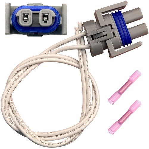 SDYYDS AC Compressor Clutch Connector Wiring Harness Compatible with Acura Buick Cadillac Chevy GMC Hummer Isuzu Oldsmobile Pontiac Saturn VW Replaces 12101937 645781 S588 PT209 - Image 1