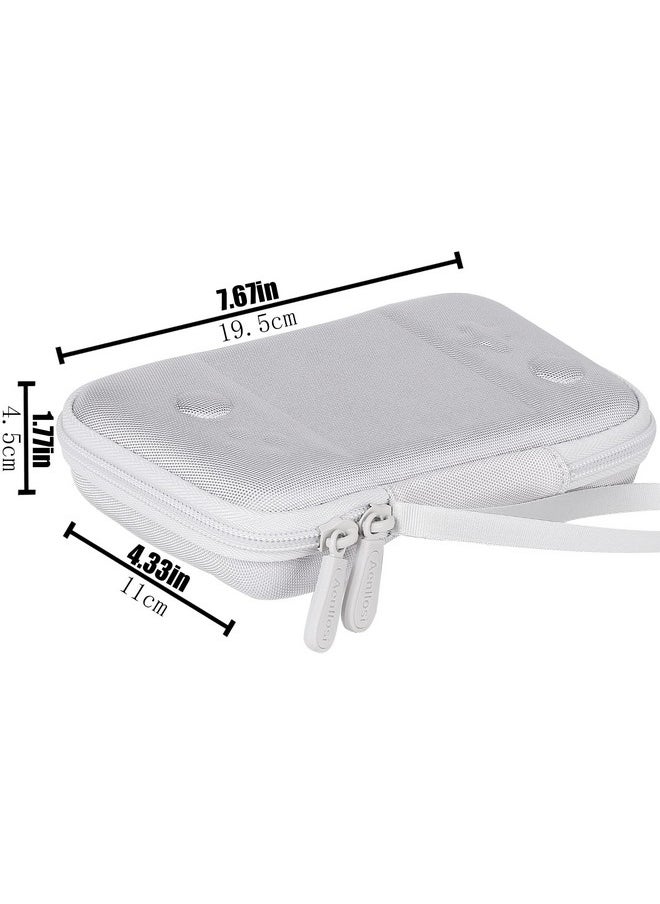 Aenllosi Hard Storage Case Replacement For Backbone One Mobile Gaming Controller (White,Case Only)  - Image 5