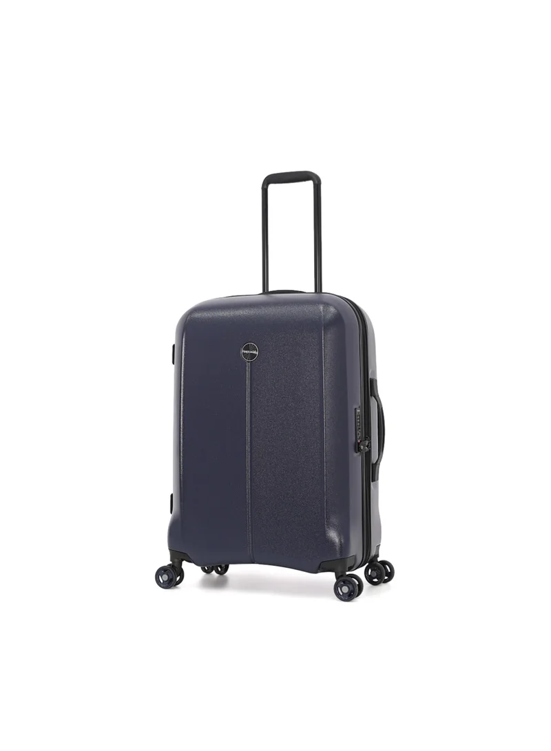 Verage  Hard Shell Luggage Trolley Bag 3 Pieces Set With Double Spinner Wheel,Blue (S-20inch,M-24inch,L-28inch)