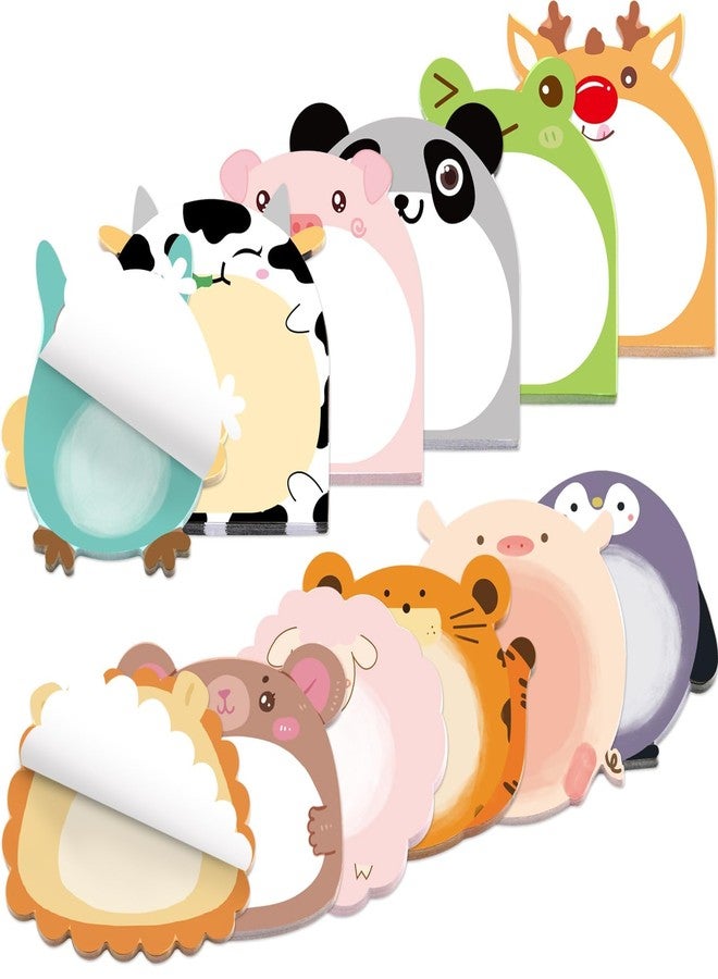FANCY LAND Cute Sticky Notes 24 Pack Animal Sticky Notes for Teachers Classrooms 720 Sheets Self Sticky Memo Pads Notes Page Markers Flags Home Office School Supplies - Image 1
