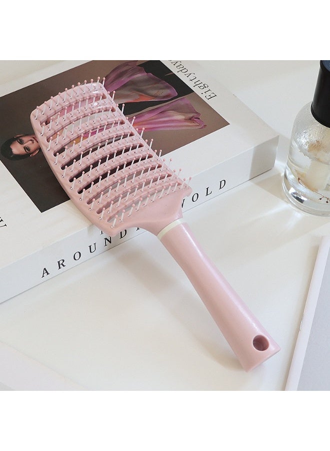 يوكانبي طقم 3 فرش شعر مضادة للكهرباء الساكنة – فرشاة هوائية مبطنة، فرشاة منحنية وفرشاة التهوية لتصفيف وتدليك الشعر - Image 3