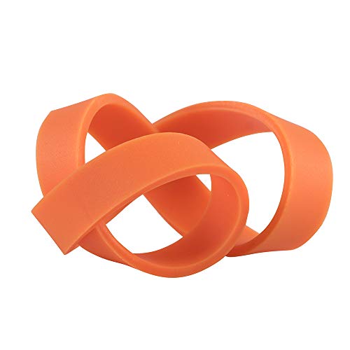 JAM PAPER Durable Rubber Bands - Size 64 - Orange Multi-Purpose Rubberbands - 100/Pack - Image 5