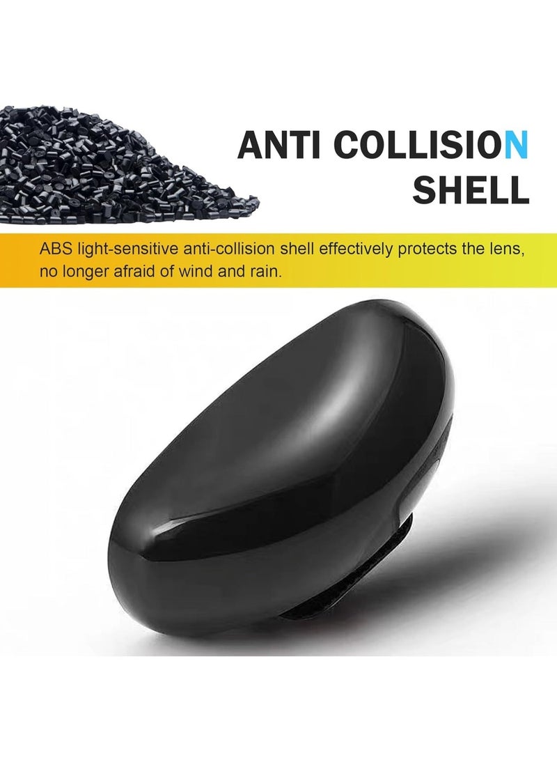 Blind Spot Mirror, HD  Glass Frameless Convex Rear View Mirrors Exterior Accessories with Wide Angle Adjustable Stick for Car SUV and Trucks, White - Image 3