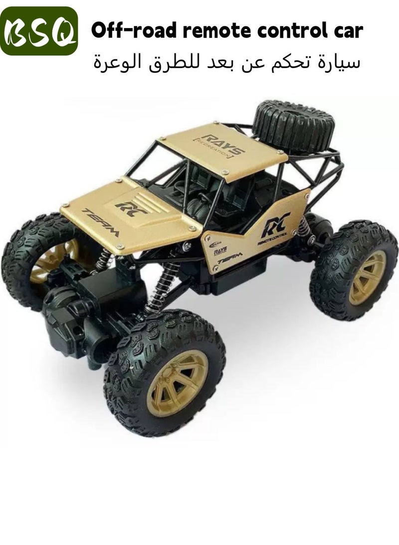 BSQ High-speed off-road remote control toy car, high-speed toy car, remote car，climbable monster, rechargeable battery, rc car 4x4 off road cars，suitable for various terrains - Children's gift - Image 1