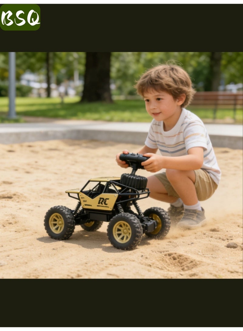 BSQ High-speed off-road remote control toy car, high-speed toy car, remote car，climbable monster, rechargeable battery, rc car 4x4 off road cars，suitable for various terrains - Children's gift - Image 2