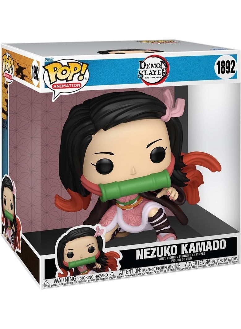 Funko Pop! Jumbo: Demon Slayer - Nezuko Kamado - Collectable Vinyl Figure - Gift Idea - Official Merchandise - Toys for Kids & Adults - Anime Fans - Image 2
