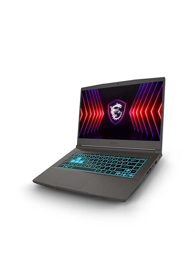 MSI Thin 15 15.6-Inch Display, Core i7-13620H Processor/16GB RAM/512GB SSD/GeForce RTX 4050 Graphics/Windows 11 Home English/Arabic Cosmos Gray  - Image 2