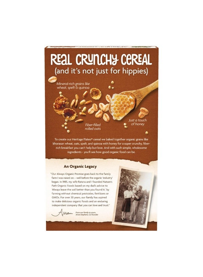 Nature's Path Organic Heritage Flakes® Cereal, 13.25 oz (Pack of 1), Non-GMO - Image 3