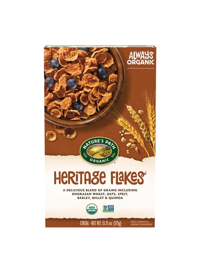 Nature's Path Organic Heritage Flakes® Cereal, 13.25 oz (Pack of 1), Non-GMO - Image 1