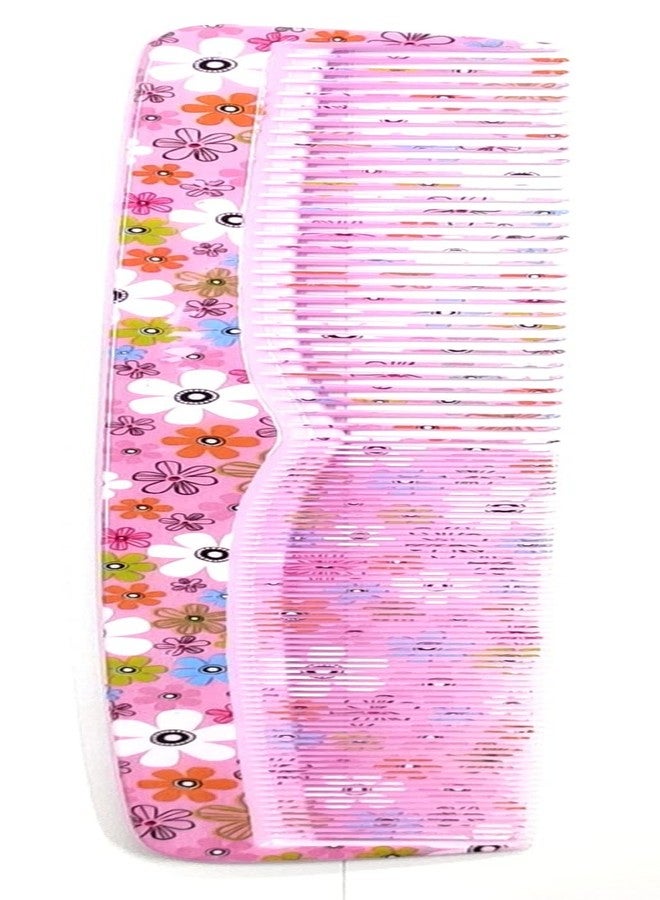 Maple Detangling Dressing Printed Hair Comb Combo Set for Men,Women, Assorted (Multicolour), Pack of 4 - Image 4