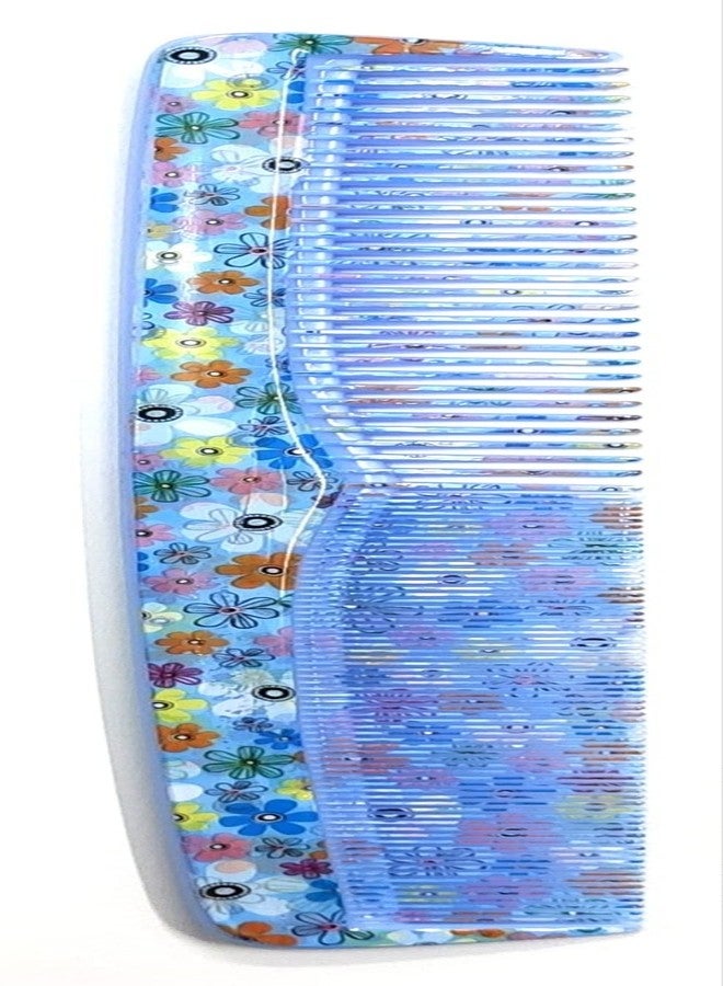 Maple Detangling Dressing Printed Hair Comb Combo Set for Men,Women, Assorted (Multicolour), Pack of 4 - Image 5