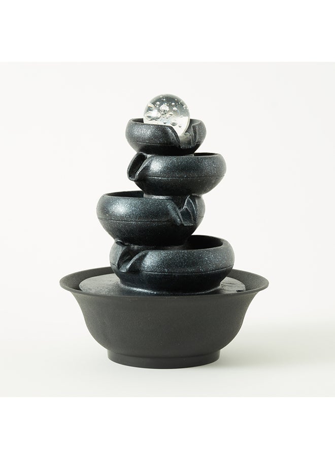 Home Box Belen Modern Fountain With Crystal Ball And LED Light 21x26x21 cm  - Image 5