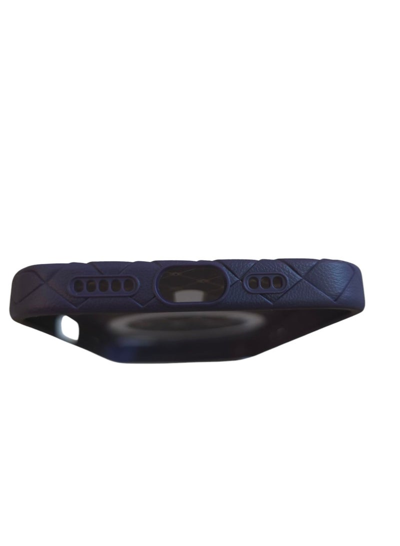 جراب لهاتف 16 مقاس 6.1 بوصة، مصنوع من نسيج كامل، ملمس الجلد، أداة مبتكرة تجمع بين الحماية القصوى والتصميم الأنيق، باستخدام مواد عالية الجودة وتقنيات متقدمة، اللون: (بنفسجي) - Image 5