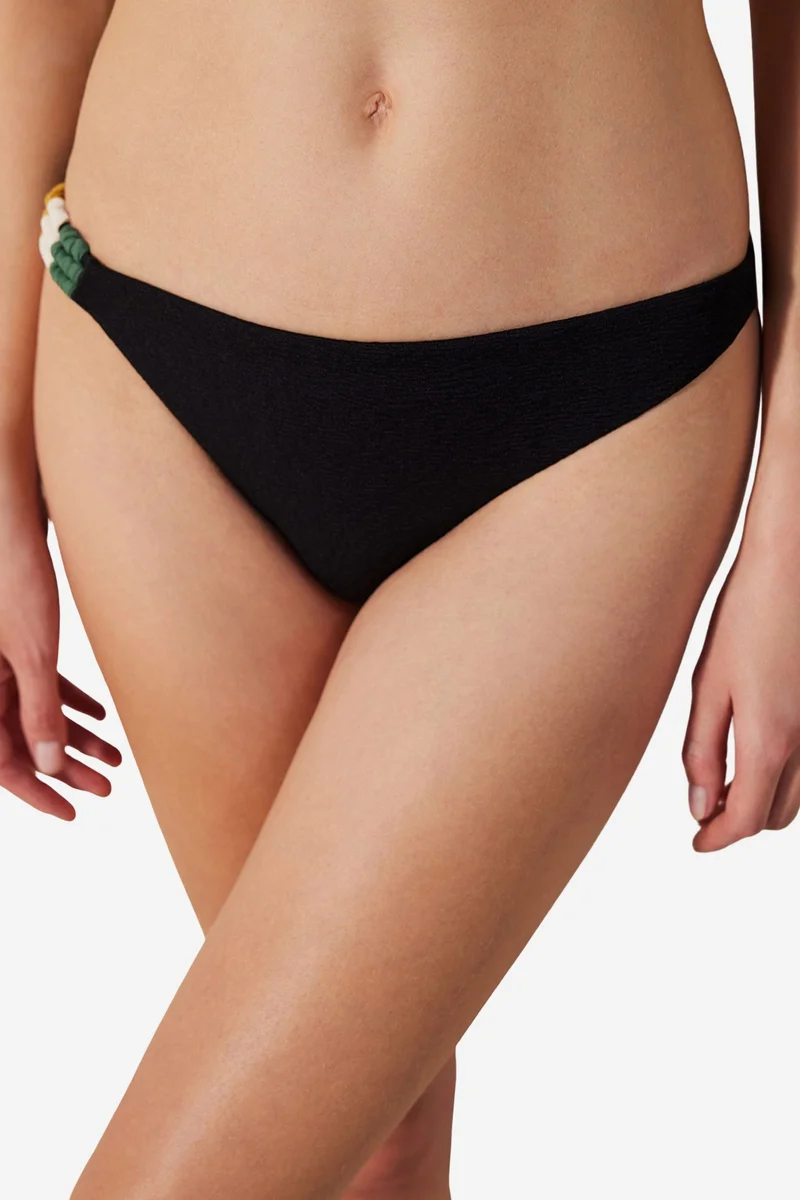 Penti PENTI Arlo Side Textured And Macramé Bikini Bottom