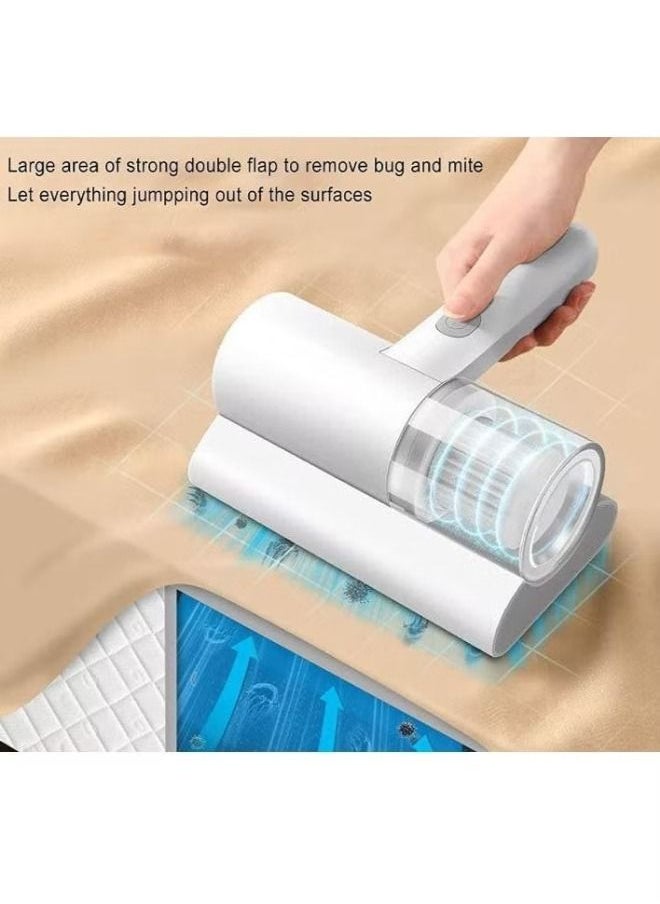 Generic - Portable Mites Remover Dust Collector Handheld Wireless Vacuum Cleaner With Large Suction For Bed Pillows Cloth Sofas And Carpet Acaricide - Image 1