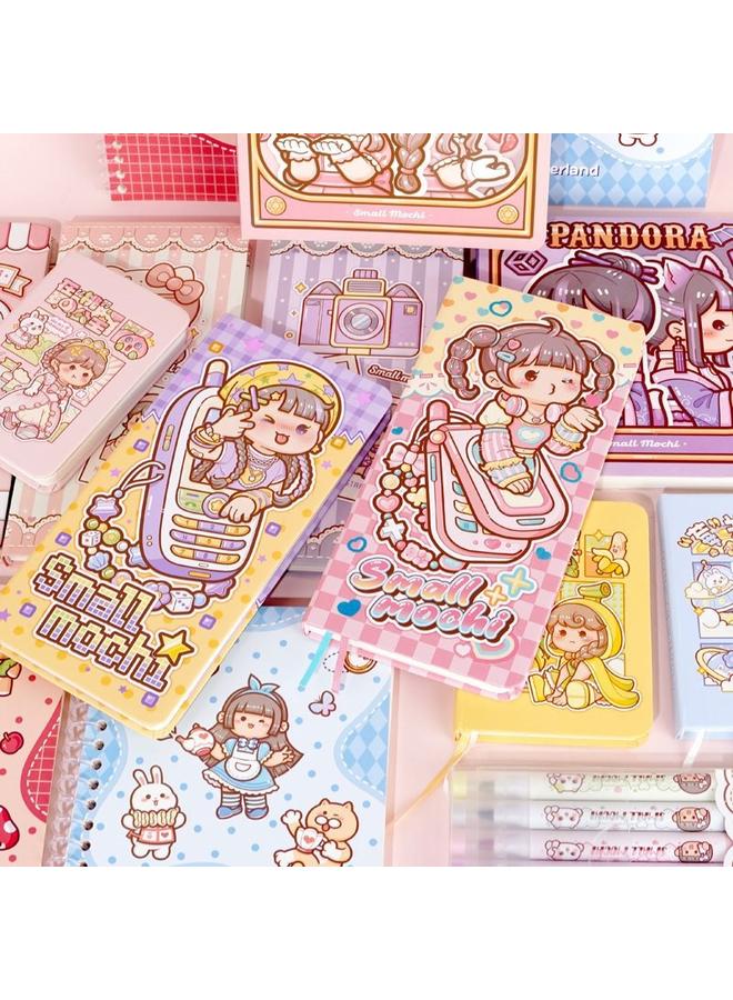 Bluejw Small Potato Notebook High Color Value Hand Account Tape Full Set Of Sticker Painting Gift Bag Gift Hand Account Suit Gift Box - Image 4