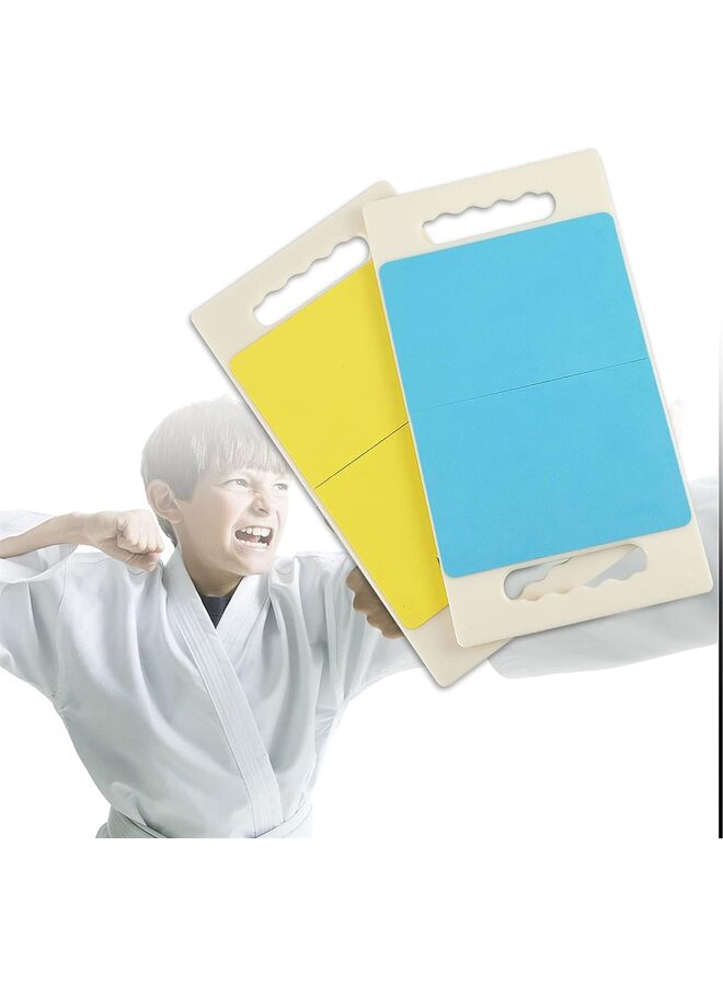 Generic Upgrade Rebreakable Training Board with Handles Martial Arts Target Board Strong Practice Board Easy to Assemble Karate Breaking Board for Adults and Kids (Color : Blue) - Image 5