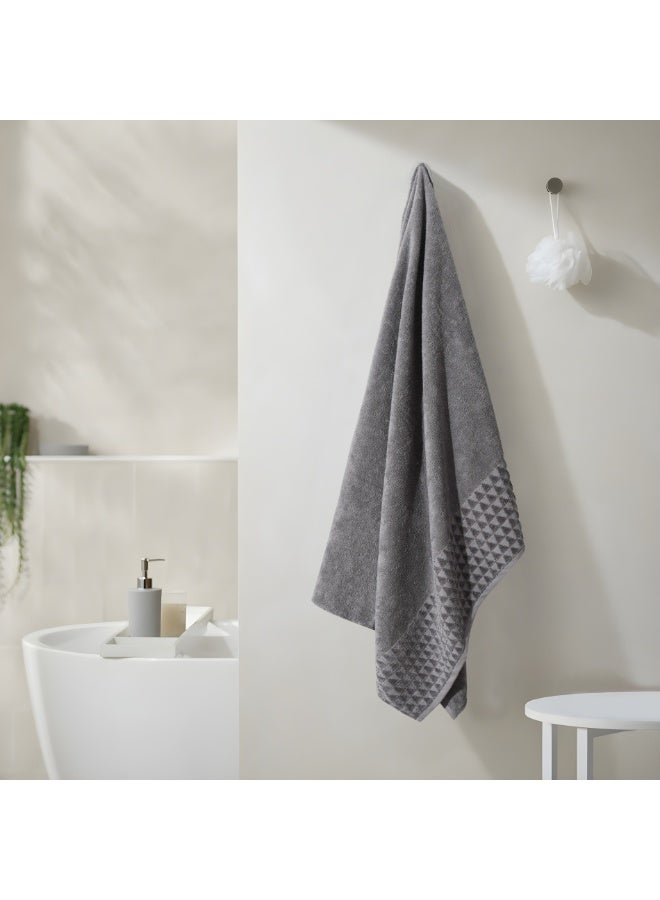 Morano Legacy Bath Towel 100% Cotton Soft Absorbent Towel For Bathroom, Hotel And Spa Use Contemporary Design Quick Dry Comfortable Texture Elegant, Premium Quality Fabric 90X150 Cm - Image 1