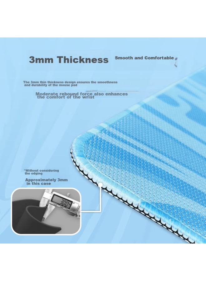Daryo Daler You Gaming Mouse Pad, Fps Smooth Thickened Mouse Pad, Sweat-resistant Wear-resistant Large Csgo/counter-strike Table Mat, Grid Co Surface 460*400*3mm Qingbo - Image 5