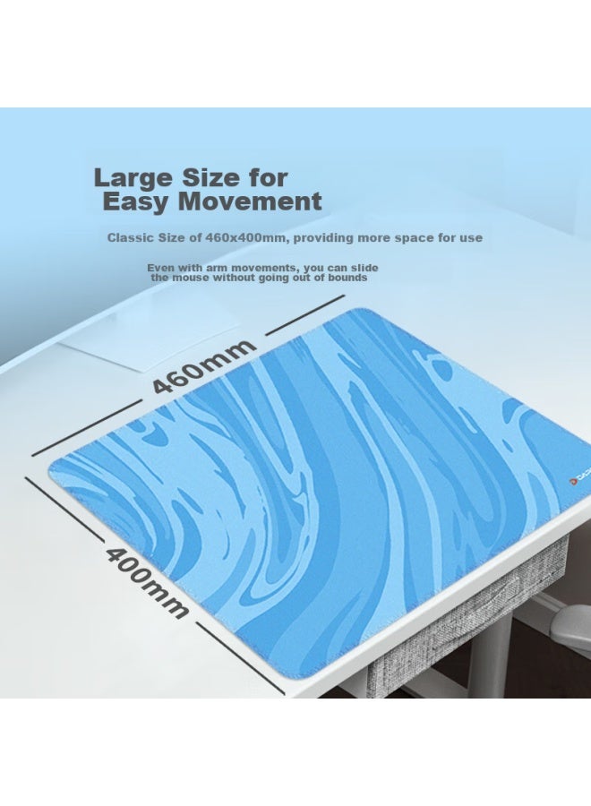 Daryo Daler You Gaming Mouse Pad, Fps Smooth Thickened Mouse Pad, Sweat-resistant Wear-resistant Large Csgo/counter-strike Table Mat, Grid Co Surface 460*400*3mm Qingbo - Image 3