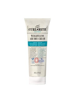 CURLSMITH Weightless Air Dry Cream Vegan Leavein Conditioner For Any Hair Type Smooths Hair (8 Fl Oz)  - Image 2