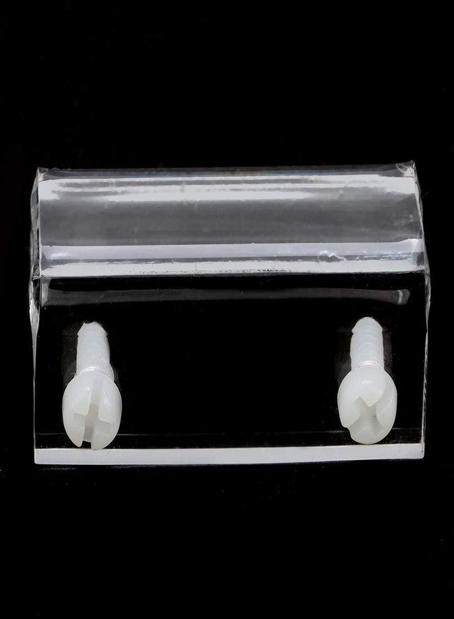DOACT 4Pcs Glass Cover Acrylic Clip Holder Support Clamp, Acrylic Glass Cover Clamp for Aquarium Fish Tank High Transparency Durable Stable Holder Set - Image 3
