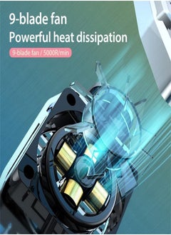 Generic Portable Phone Cooler, Lightweight Phone Cooling Fan, Phone Radiator for Mobile Phones  - Image 3